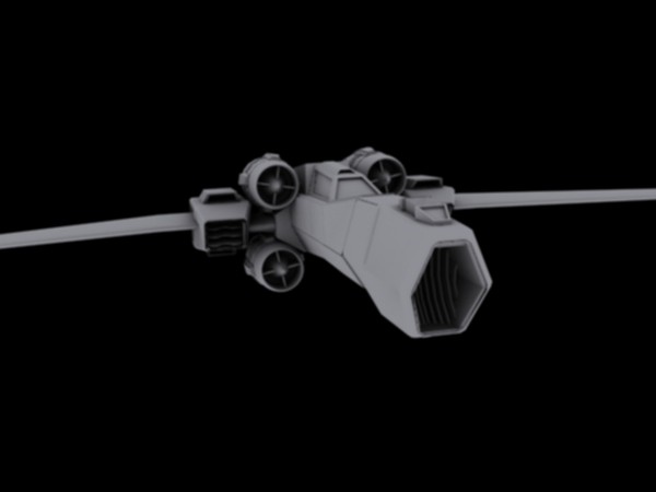 maya rapier space fighter - Rapier.zip by Devlin2013